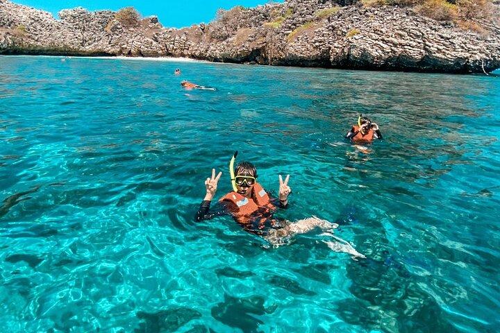 Excursão de barco particular a Koh Rok e Koh Ha