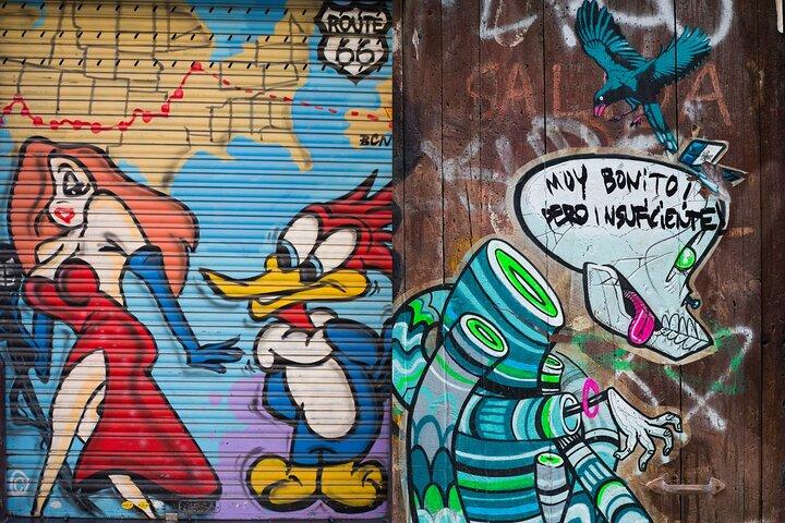 Privat Barcelona Street Art Tour med en guide
