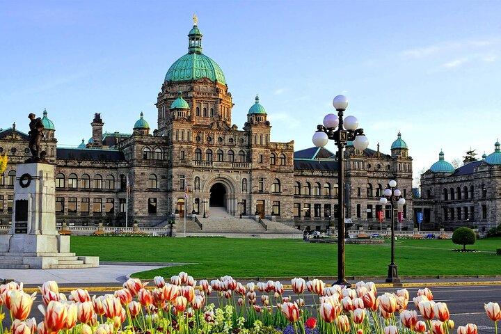 Rundvisning i Butchart Gardens og Victoria fra Vancouver