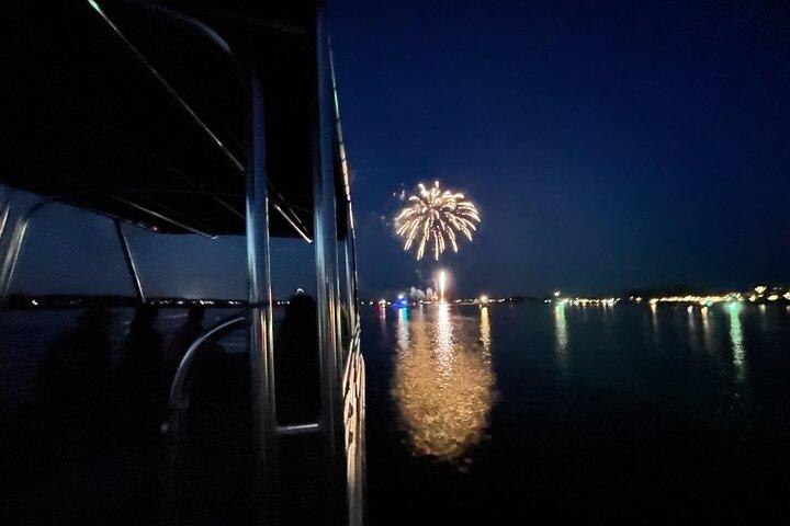 4 Stunden Hilton Head Boat Vermietung mit VIP Feuerwerk Besichtigung