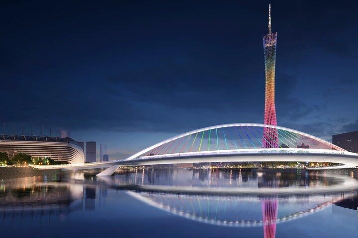 Eintägige flexible private Tour zu den Highlights von Guangzhou vom Flughafen