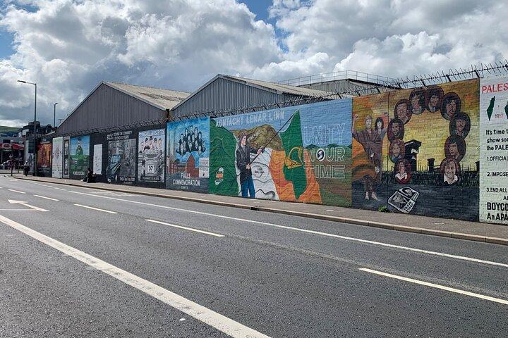 Belfast City og Mural 4 timers tur