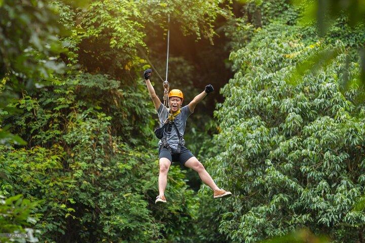 Jhoraji Zip Line Canopy Adventure from Punta Cana