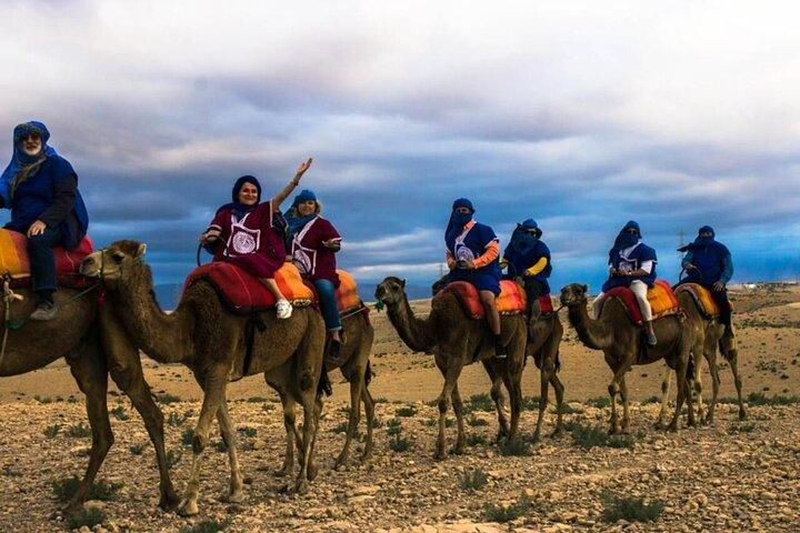 Magical Evening in Agafay Desert with Camel Ride and Dinner Show