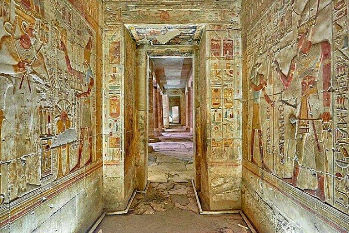 Luxor, Aswan, Hurghada Naar Abydos privétour bezoek Seti I-tempel