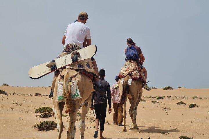 Aventura do Deserto de Agadir: Camel Ride, Quad Bike & Sandboarding