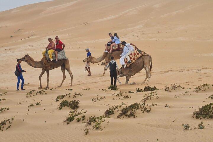 Aventura do Deserto de Agadir: Camel Ride, Quad Bike & Sandboarding
