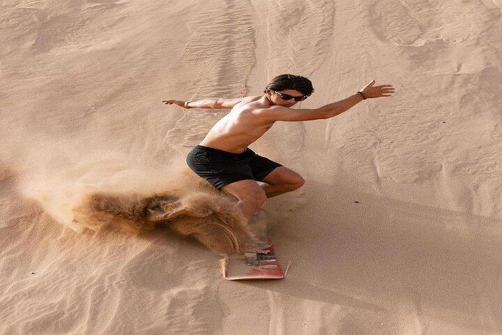 Aventura do Deserto de Agadir: Camel Ride, Quad Bike & Sandboarding