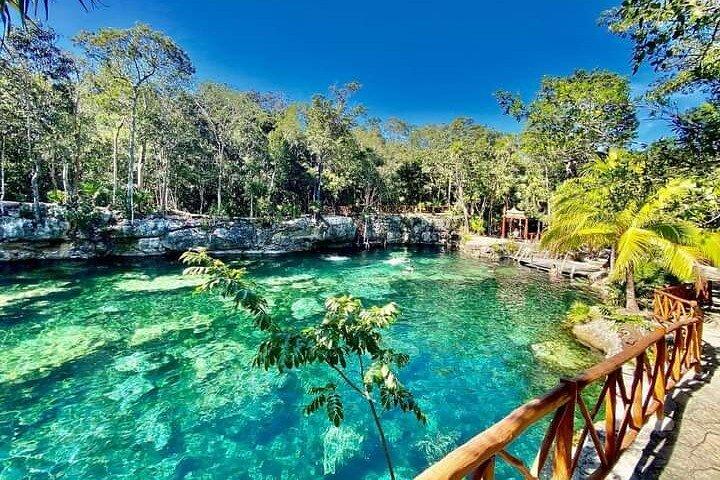 DIA DE CENOTE! com transporte de Cancun, Playa DC ou Tulum