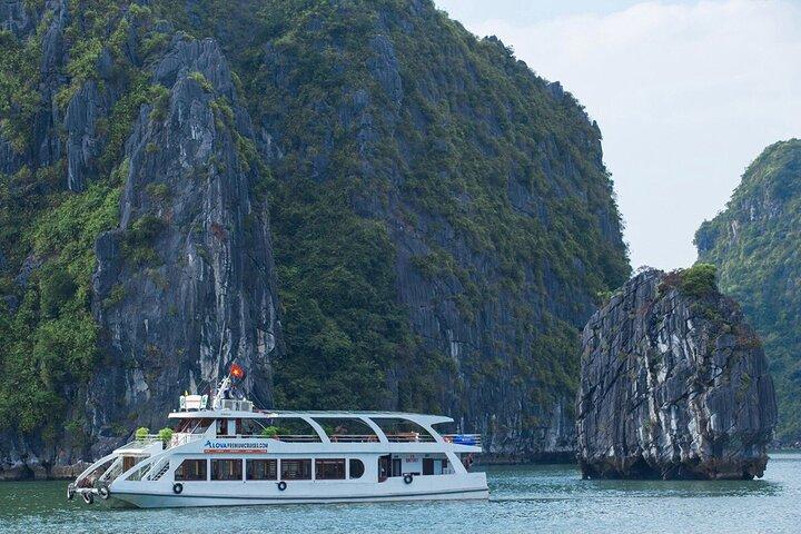 Halong Cruise Day Tour med frokost, Cave Explore & Titop Island