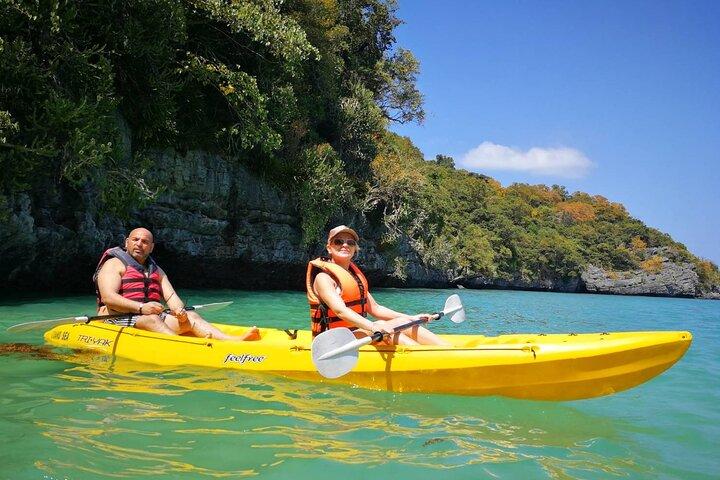 Visite d'une journée complète en petit groupe de luxe aux îles Ang Thong