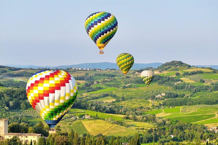 Oplev Toscanas magi fra en luftballon