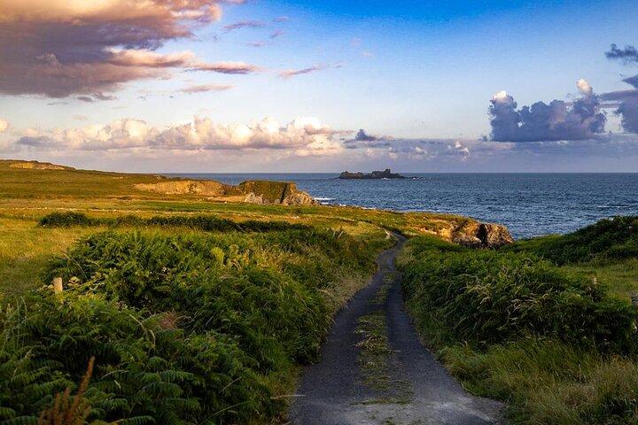 Randonnée au sommet de la falaise de Toe Head à West Cork