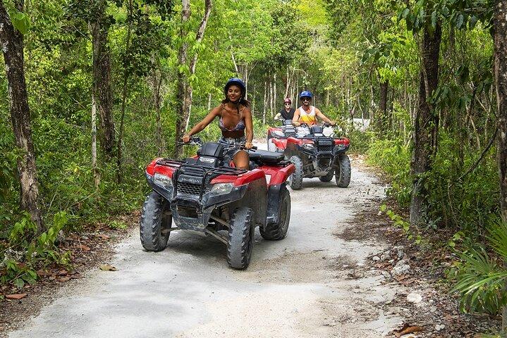 ATV Adventure to Mayan Jade Cavern plus plongée en apnée et déjeuner