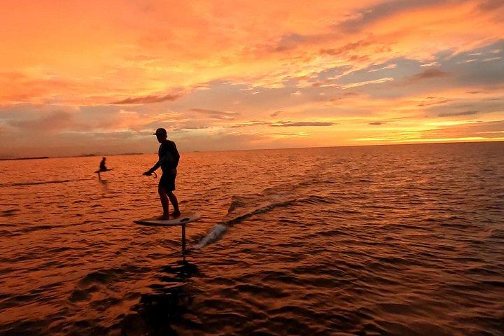 Sunset E-Foil Experience in Tanjung Aru Beach