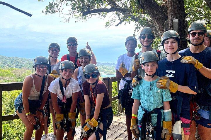 Extreme Zip Line Adventure at Mahogany Bay