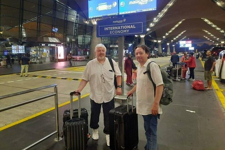 クアラルンプールのホテルからクアラルンプール国際空港への送迎