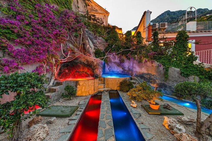 Positano: Bem-estar na Villa Magia com acesso ao spa e às piscinas.