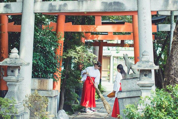 Miko Small Group Experience at Takenobu Inari Jinja Shrine