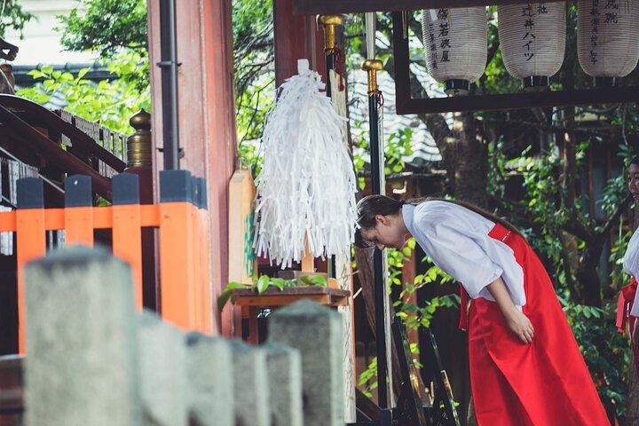 Miko Small Group Experience at Takenobu Inari Jinja Shrine