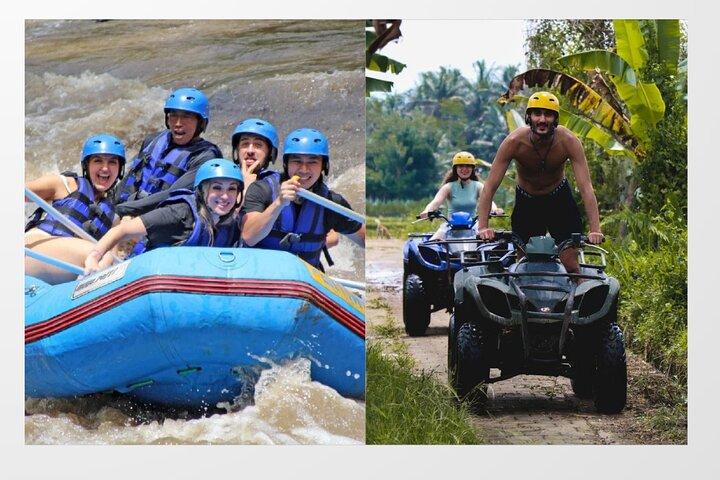 Bali ATV Ride Combo Bali Rafting bästa heldagsturspaket