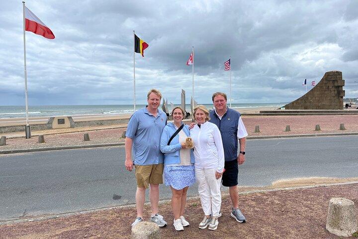 Normandy D-day landing beaches & Caen Memorial Private Tour