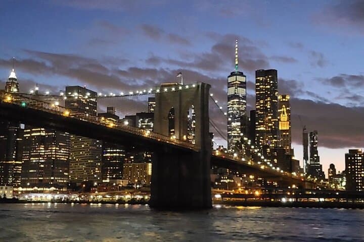 New York City Skyline Sunset and Night Cruise