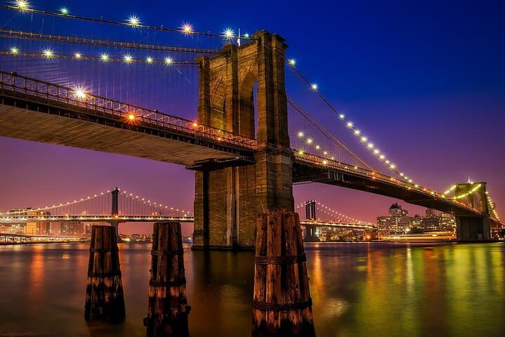 New York City Skyline Sunset and Night Cruise