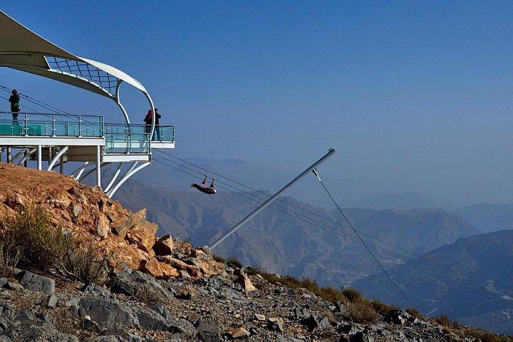 Dubai: Small-Group Guided Zipline Experience in Jebel Jais
