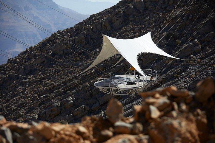 Dubai: Small-Group Guided Zipline Experience in Jebel Jais