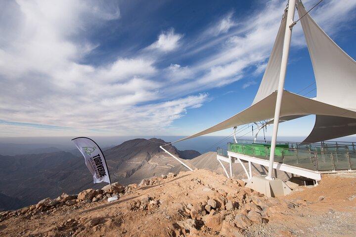 Dubai: Small-Group Guided Zipline Experience in Jebel Jais