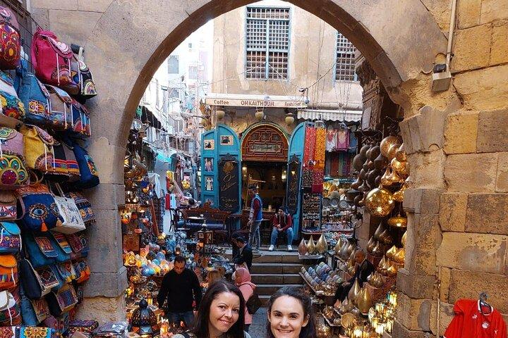 khan el khalili markt en Felucca Nijlboot