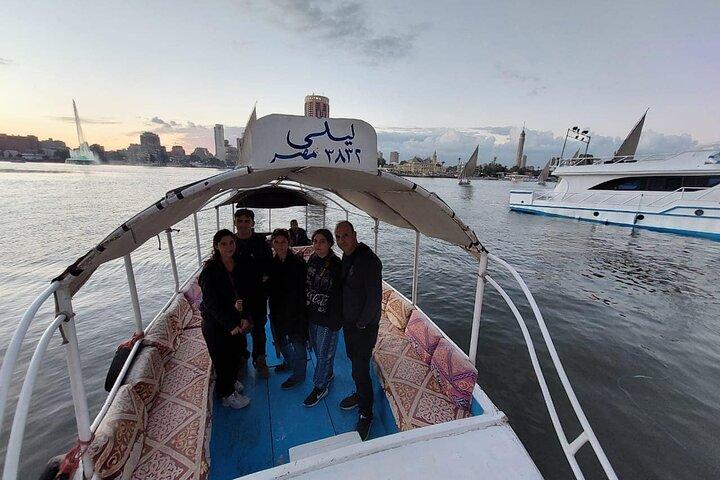 khan el khalili markt en Felucca Nijlboot
