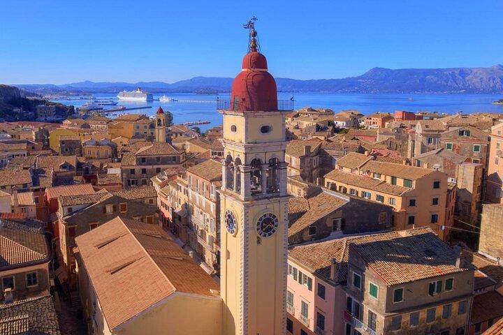 Excursão Terrestre Destaques de Corfu: Paleokastritsa e Cidade de Corfu