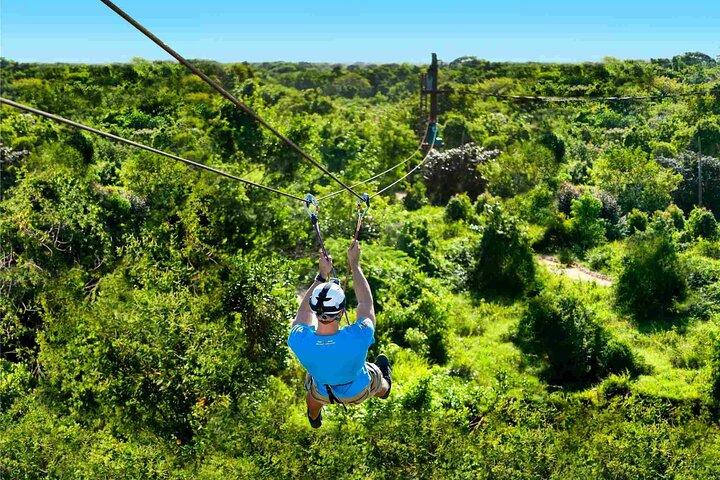 Puerto Plata : Monkey Enconter & Zip line Abenteuer