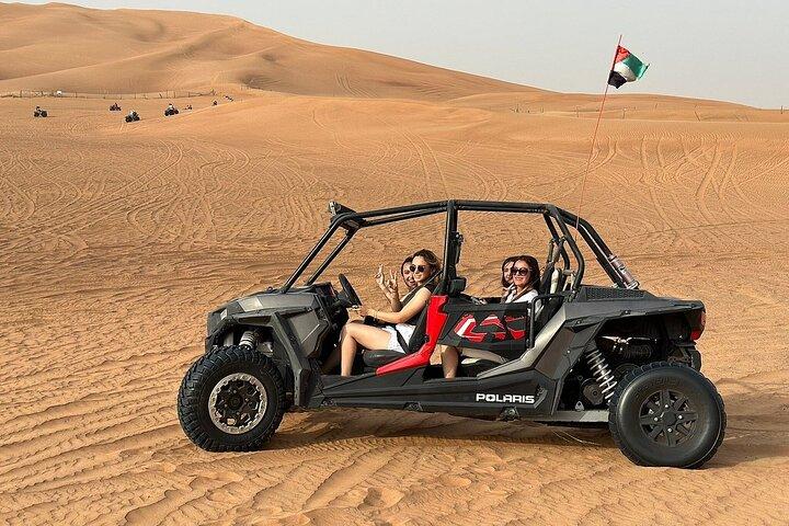 Combo : Safari Deluxe dans le désert avec dîner + VTT en VTT/Quad