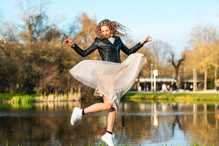 Professional Private Photoshoot at Vondelpark in Amsterdam