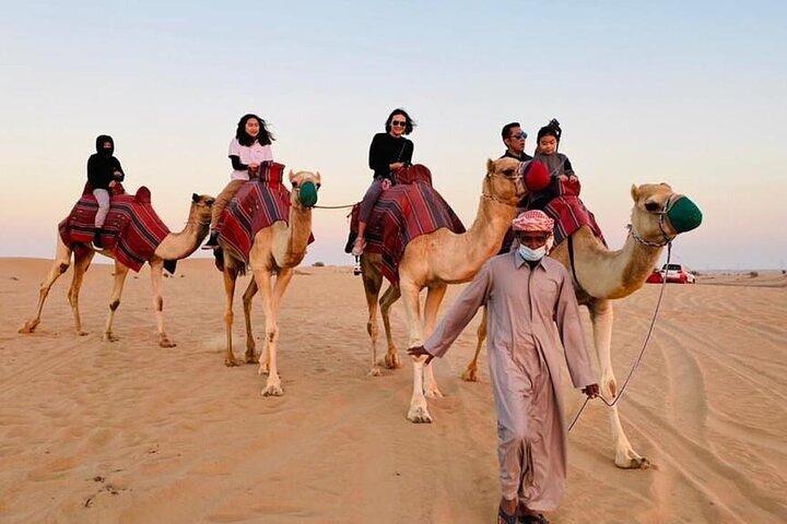 Premium Dubai Red Dunes mit Quad, Kamelritt und VIP-Dinner