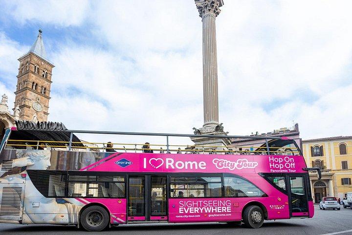 I Love Rome : Hop on Hop off Open Bus Tour