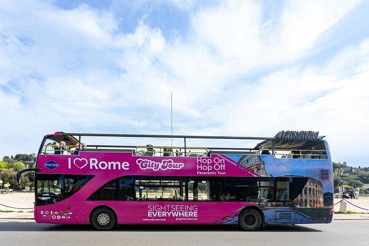 I Love Rome : Hop on Hop off Open Bus Tour