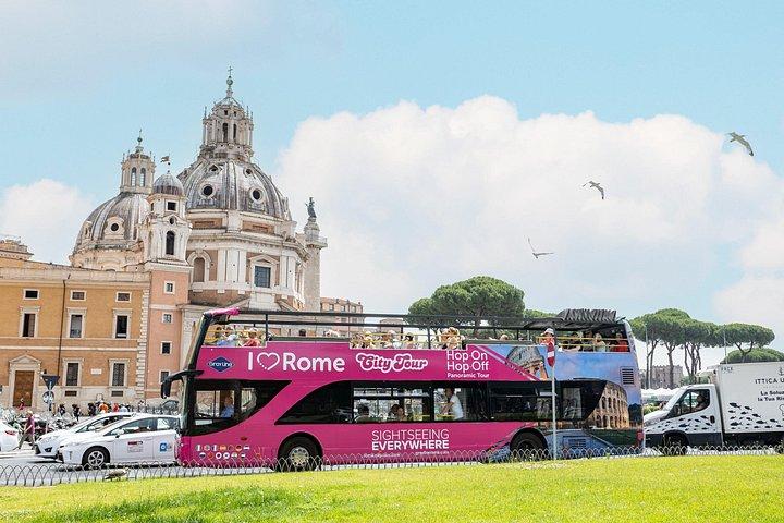 I Love Rome : Hop on Hop off Open Bus Tour