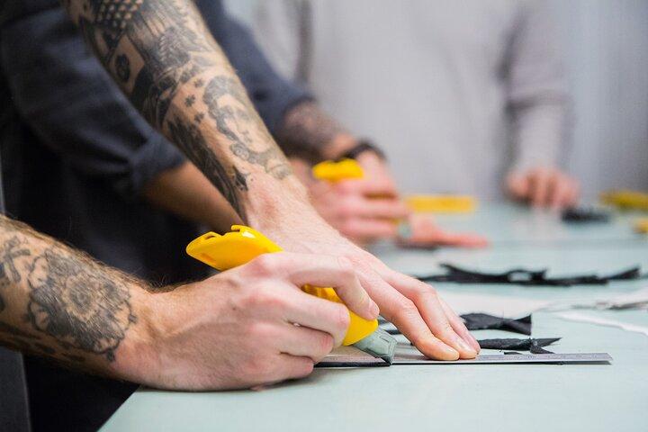 Create a unique leather accessory in downtown Budapest!
