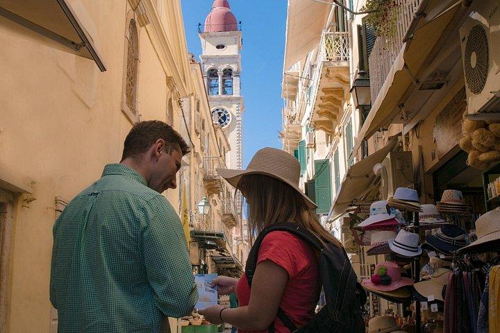 Corfu Beach Escape: Glyfada Beach & Corfu Town