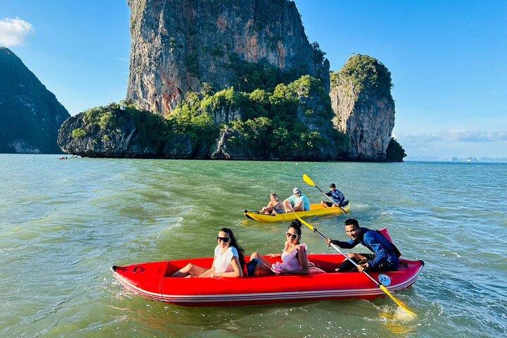 Excursión 5 en 1 de James Bond en bote de cola larga