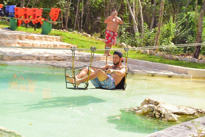 Tulum's Thrilling Jungle: ATV, Zip Lines, Cenote & More!