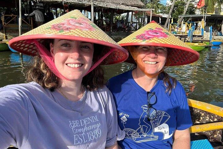 Basket boat Ride til Coconut Jungle & Hoi An City Tour fra Da Nang