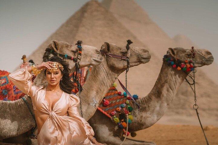 Pyramids of Giza & Sphinx-Camel ride och ATV Bike Allt ingår