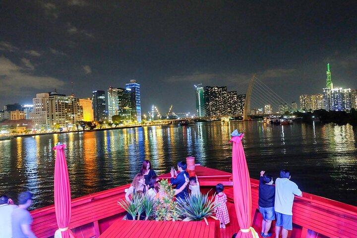 Saigon River Dinner Cruise: Buffet, Set Menu, Fine Dining (3hrs)