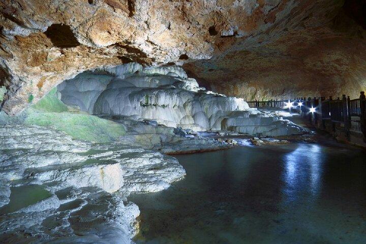 Lago Salda, grotta Kaklik e funivia Denizli
