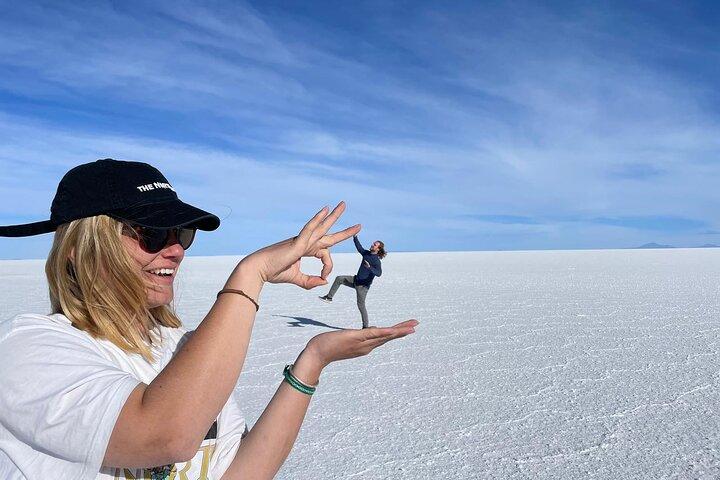 3-tägige Tour zum Salzsee von Uyuni mit Sonnenuntergang und Lagunas Colorada